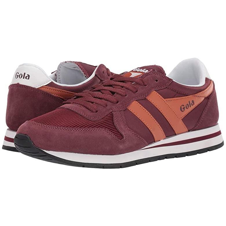 即納 最大半額 ゴーラ Daytona メンズ スニーカー 靴 シューズ Burgundy Moody Orange White 特売 Lespakigali Com