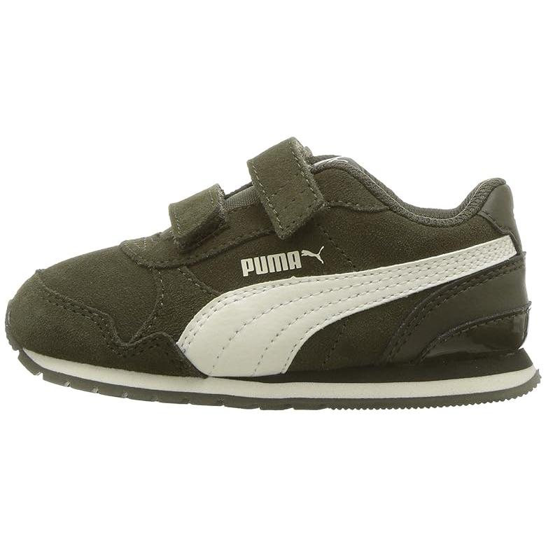 PUMA Kids  ST ランナー v2 SD V (Toddler) キッズ・ジュニア スニーカー Forest Night/ウィスパー Whit｜orange-orange｜04