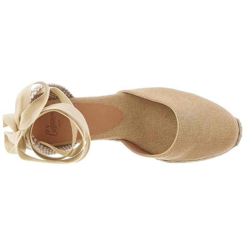 スタイン（MYSTERY RANCH） CASTANER Carina 60mm ウェッジ エスパドリーユ レディース ヒール パンプス Sand