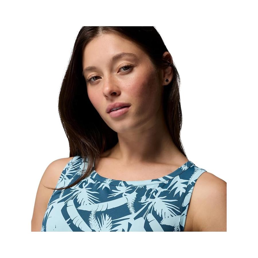 コロンビア Columbia Chill River Printed Dress レディース ドレス Everblue/Botaniflage Ton_3