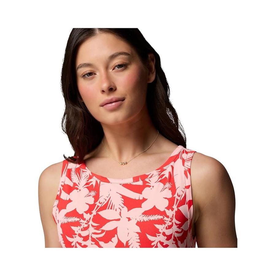 コロンビア Columbia Chill River Printed Dress レディース ドレス Poppy Red/Botaniflage To_3
