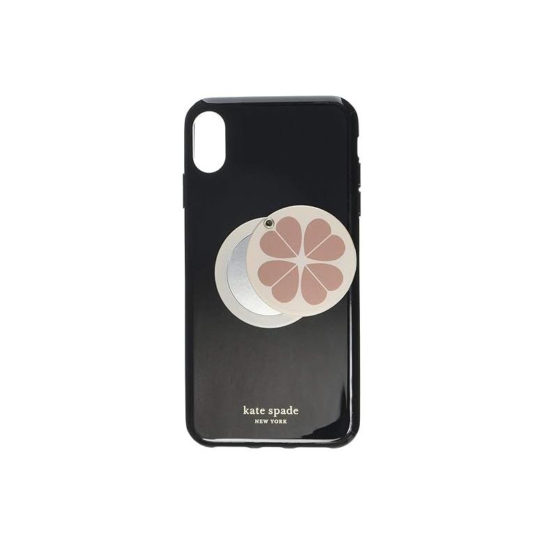 安心の定価販売 Xs Iphone For Case Phone Mirror Swivel Flower ケイトスペード ブランド 人気 新作 日本未発売 海外限定 Max Multi Black Accessories Phones Cell レディース 財布 帽子 ファッション小物 Smssvg Org