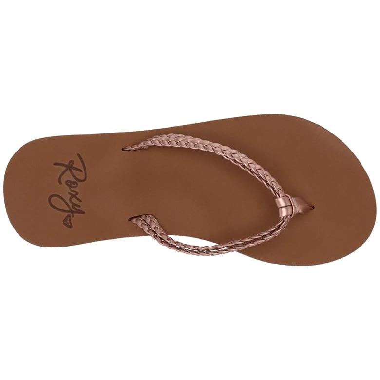 ロキシー Roxy Kids Costas II (Little Kid/Big Kid) キッズ・ジュニア Sandals Rose Goldの画像