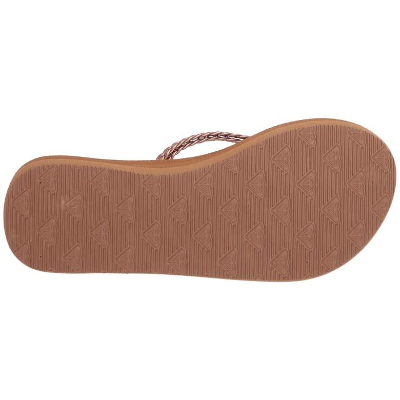 ロキシー Roxy Kids Costas II (Little Kid/Big Kid) キッズ・ジュニア Sandals Rose Goldの画像
