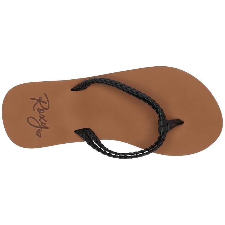 ロキシー Roxy Kids Costas II (Little Kid/Big Kid) キッズ・ジュニア Sandals Blackの画像