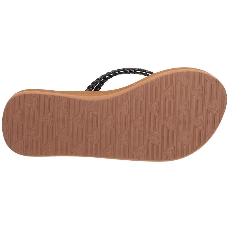 ロキシー Roxy Kids Costas II (Little Kid/Big Kid) キッズ・ジュニア Sandals Blackの画像