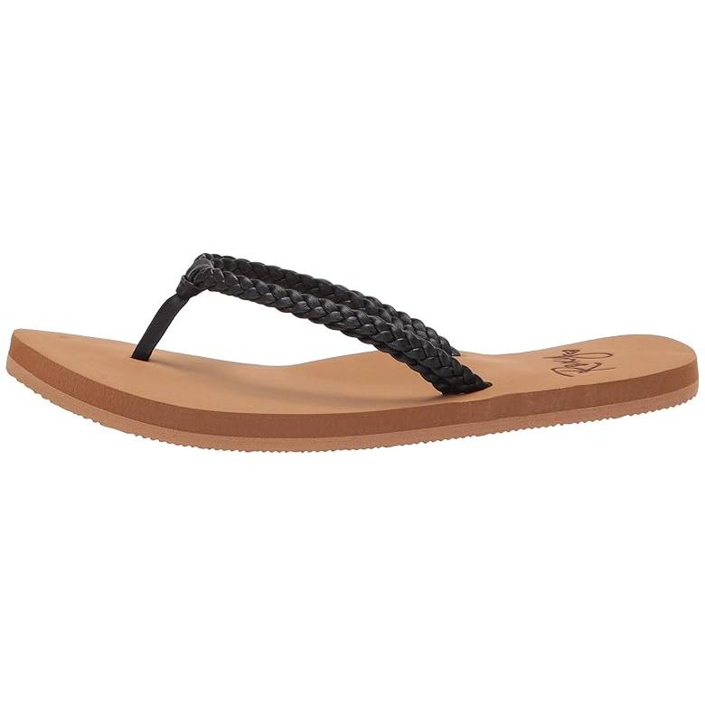 ロキシー Roxy Kids Costas II (Little Kid/Big Kid) キッズ・ジュニア Sandals Blackの画像