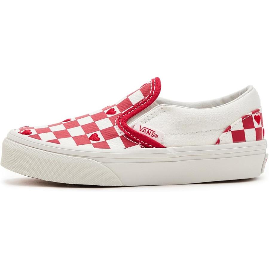 バンズ Vans Kids クラシック スリッポン (Little Kid) キッズ・ジュニア スニーカー Red Hot Valentines Ra_3