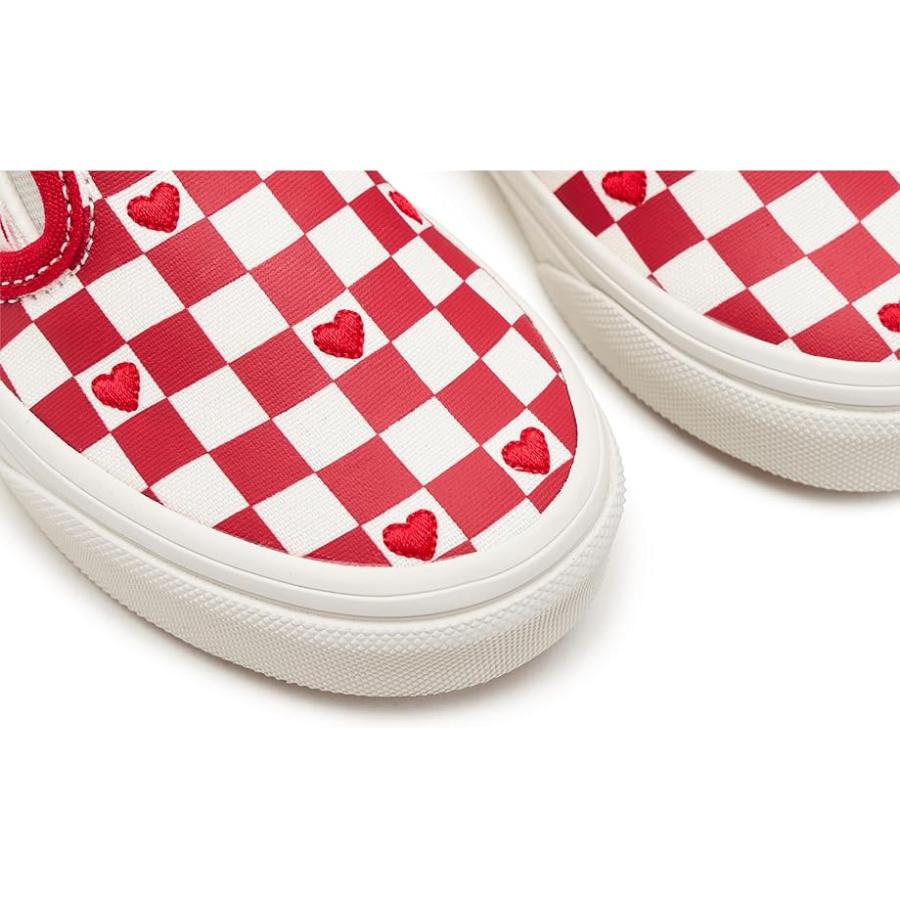 バンズ Vans Kids クラシック スリッポン (Little Kid) キッズ・ジュニア スニーカー Red Hot Valentines Ra_5