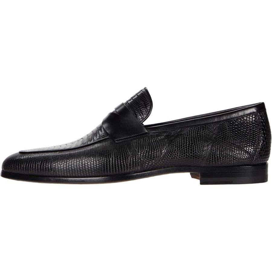 マグナーニ Magnanni Vicente メンズ ローファー Black Lizard 2の画像