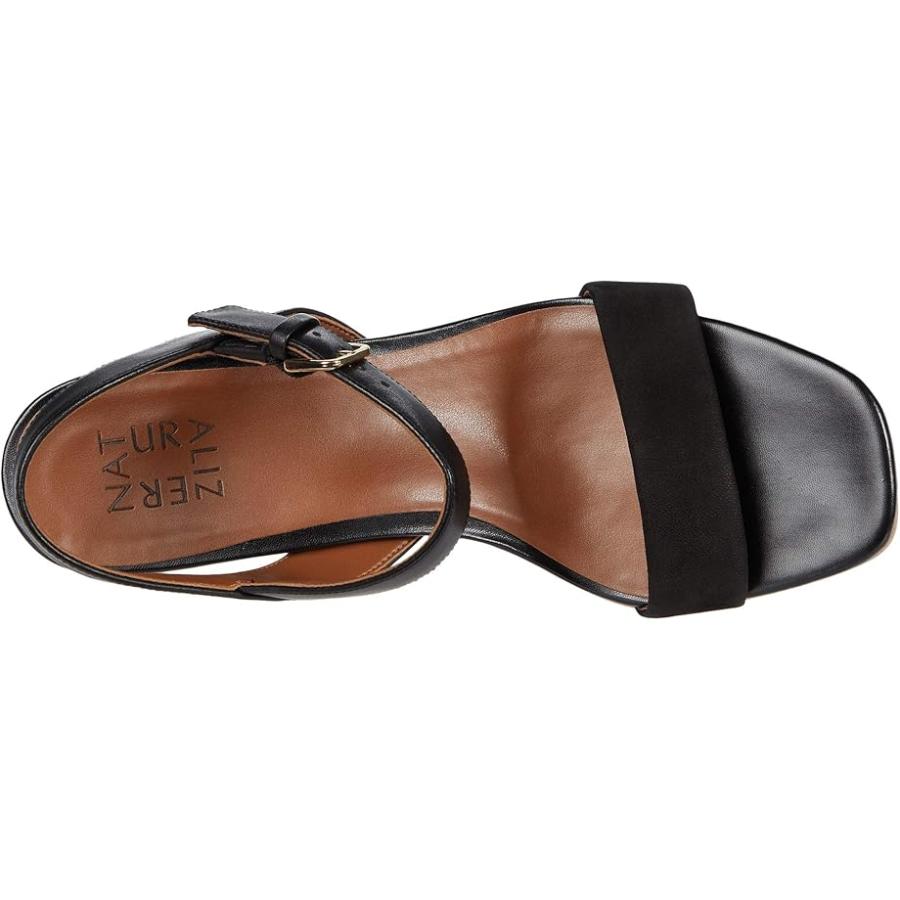 ナチュラライザー Naturalizer Rose レディース ヒール パンプス Black Nubuck レザー_1