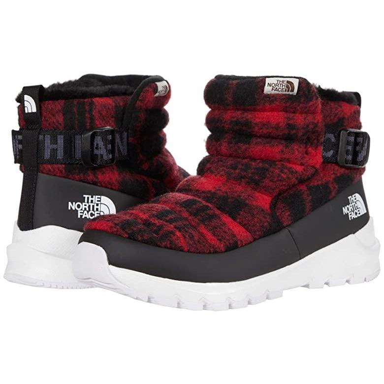 価格は安く Pull On Thermoball ザ ノースフェイス ブランド 人気 新作 日本未発売 海外限定 Plaid Wool Plaid Red Black Tnf Tnf ブーツ レディース ブーツ