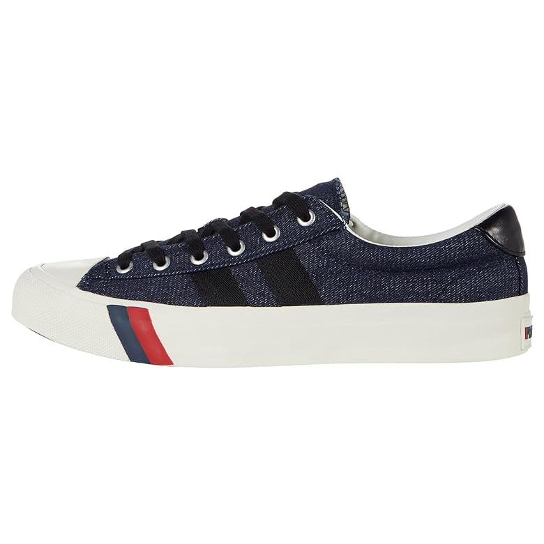 プロケッズ Pro-Keds  Royal Plus デニム メンズ スニーカー Dark Indigo/Black｜orange-orange｜04