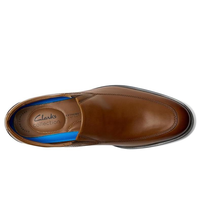 Clarks（クラークス） ウィドン Step メンズ ローファー Dark Tan