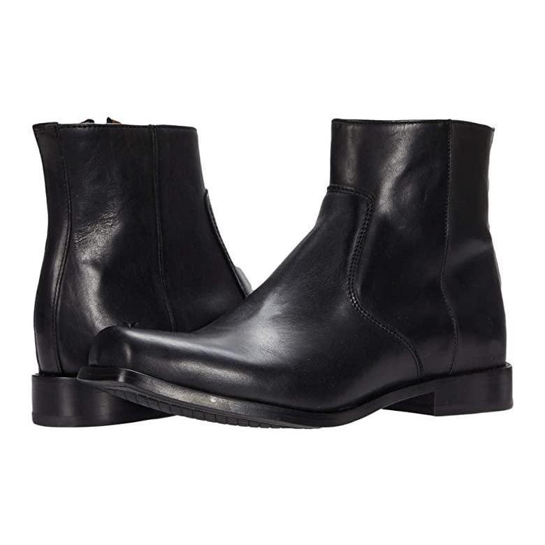 手数料安い フライ Smith Inside Zip メンズ ブーツ Black Vintage Veg Tan 100 の保証 Cantinhoalgarvio Com