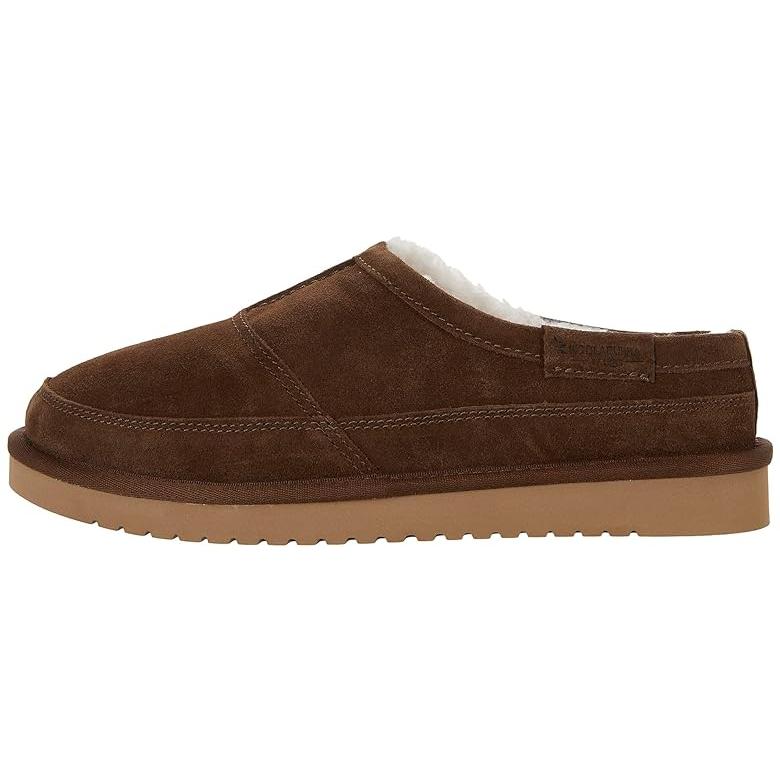 クーラブラ バイ アグ Koolaburra by UGG Graisen メンズ スリッパ Dark Earthの画像