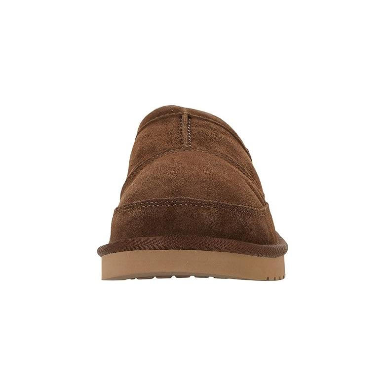 クーラブラ バイ アグ Koolaburra by UGG Graisen メンズ スリッパ Dark Earthの画像