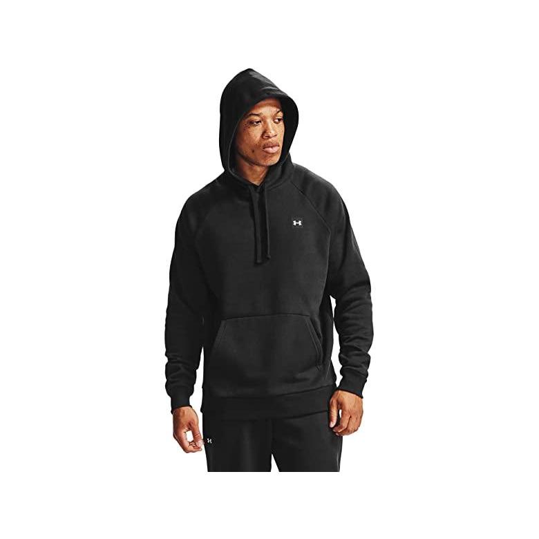 100 本物保証 アンダー アーマー Rival Fleece Hoodie メンズ スウェット パーカー Black Onyx White お気にいる Dev Bioalternativa Pt