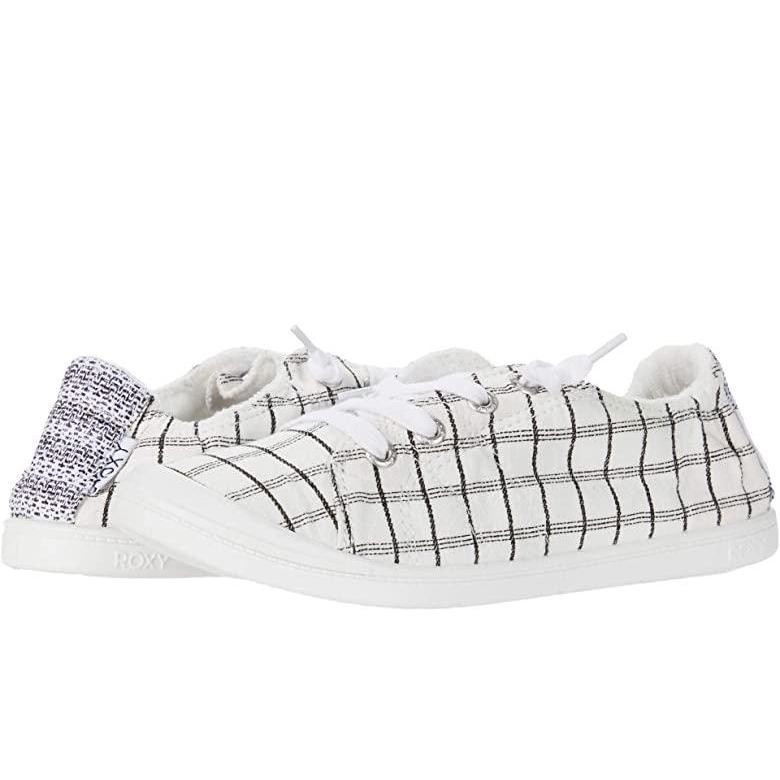 本日超得 ロキシー Bayshore Iii レディース スニーカー White Plaid Black 人気ショップが最安値挑戦 Www Skylanceronline Com