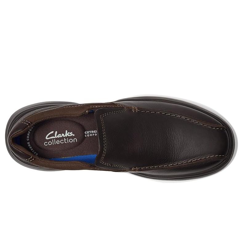 Clarks（クラークス） Clarks Bradley Step メンズ ローファー Brown 