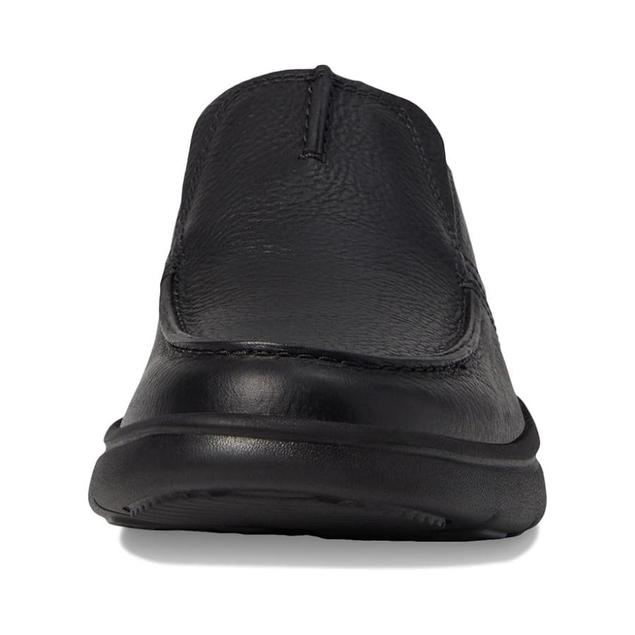 Clarks（クラークス） Bradley Free メンズ ローファー Black Tumbled