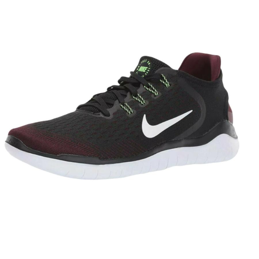 ナイキ NIKE フリー Free RN 2018 Running Sneakers Casual Shoes 942836-603 ローカット Maroon Black Lime Blast｜orange-orange