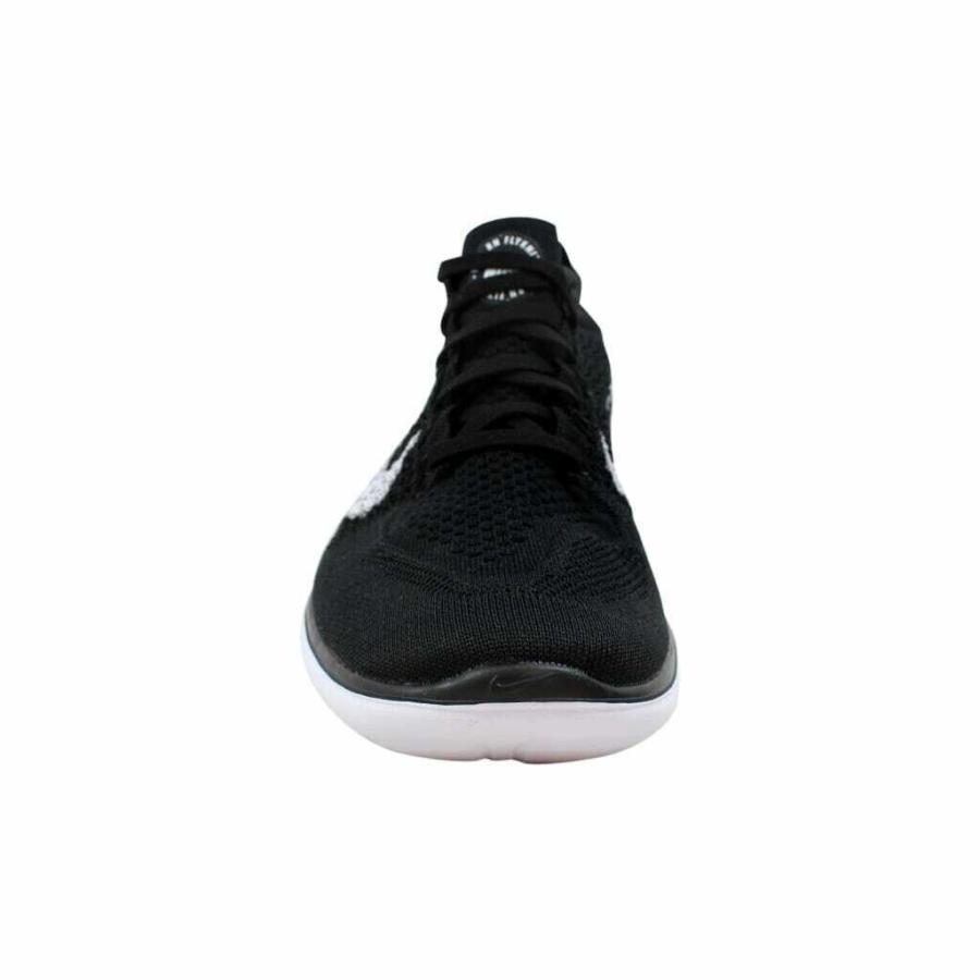 ナイキ NIKE フリー Free RN Flyknit 2018 Running Sneakers Casual Shoes 942839-001 ローカット レディース Black White｜orange-orange｜03