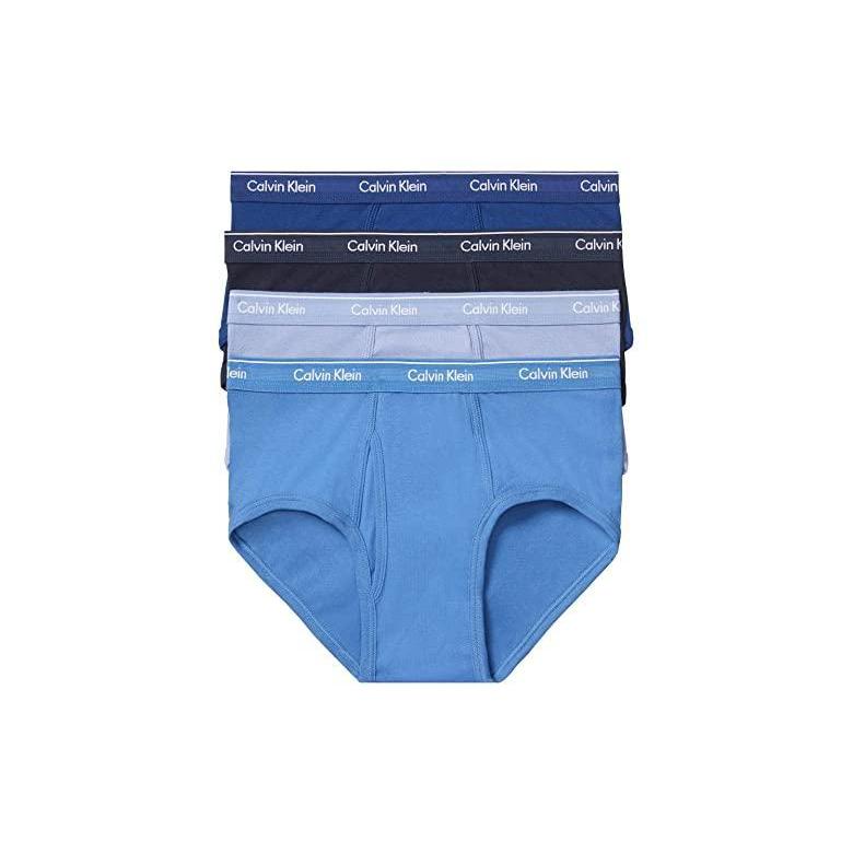 受賞店舗 カルバン クライン Cotton Classics Multipack Pack Brief メンズ パンツ ボクサーパンツ Medieval Blue Minnow Blue Bay Shoreline 最新の激安 Mobiletruckclinic Co Za