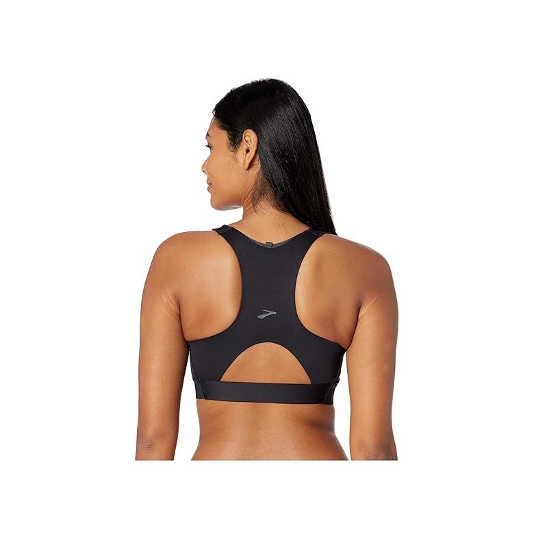 ブルックス Brooks Three-Pocket Sports Bra レディース 下着 Black_1
