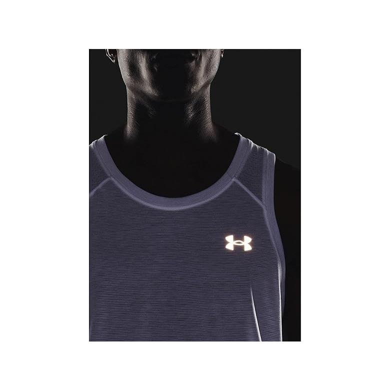 アンダー アーマー Under Armour Streaker Singlet メンズ トップス White/White/Reflective｜orange-orange｜06