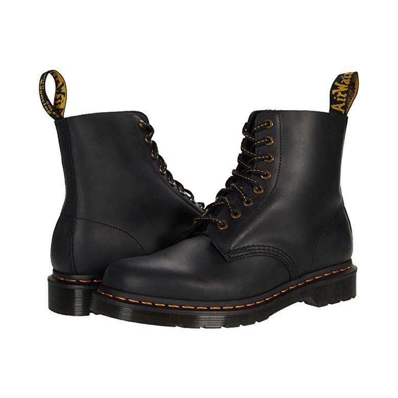 激安 即納 ドクターマーチン 1460 Pascal Wild Buck メンズ ブーツ Black ラッピング無料 Www Skylanceronline Com