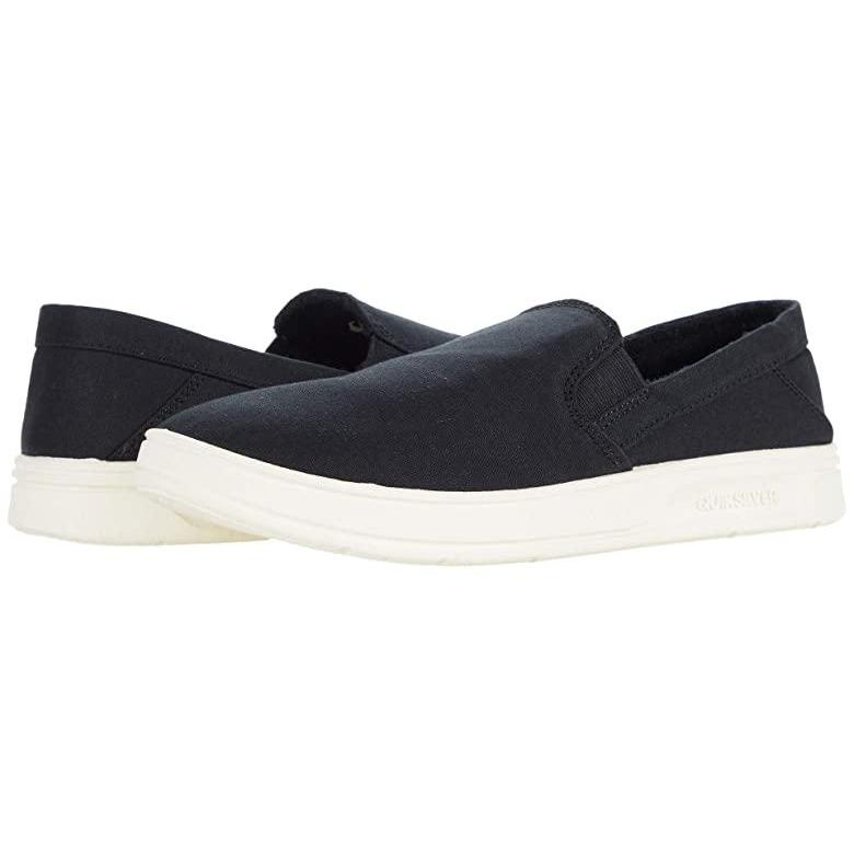 クイックシルバー Harbor Wharf Slip On メンズ スニーカー 靴 シューズ Black Black White Toridolljapan 通販 Yahoo ショッピング