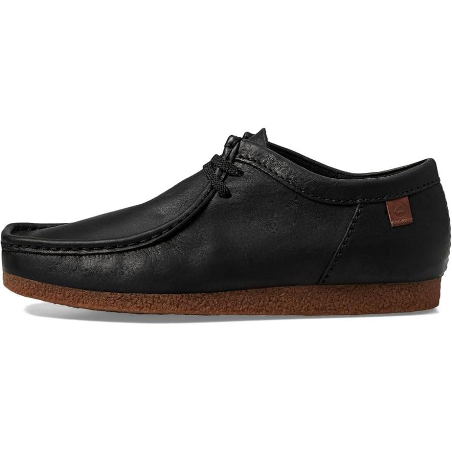 Clarks（クラークス） Shacre II Run メンズ スニーカー Black Leather
