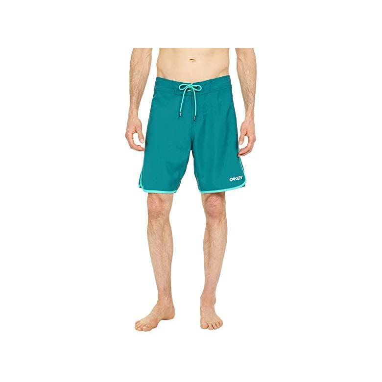 人気ブランドを オークリー Solid Crest 19 Boardshorts メンズ 水着 海パン Bayberry メーカー包装済 Manzanaresgener Com Ar