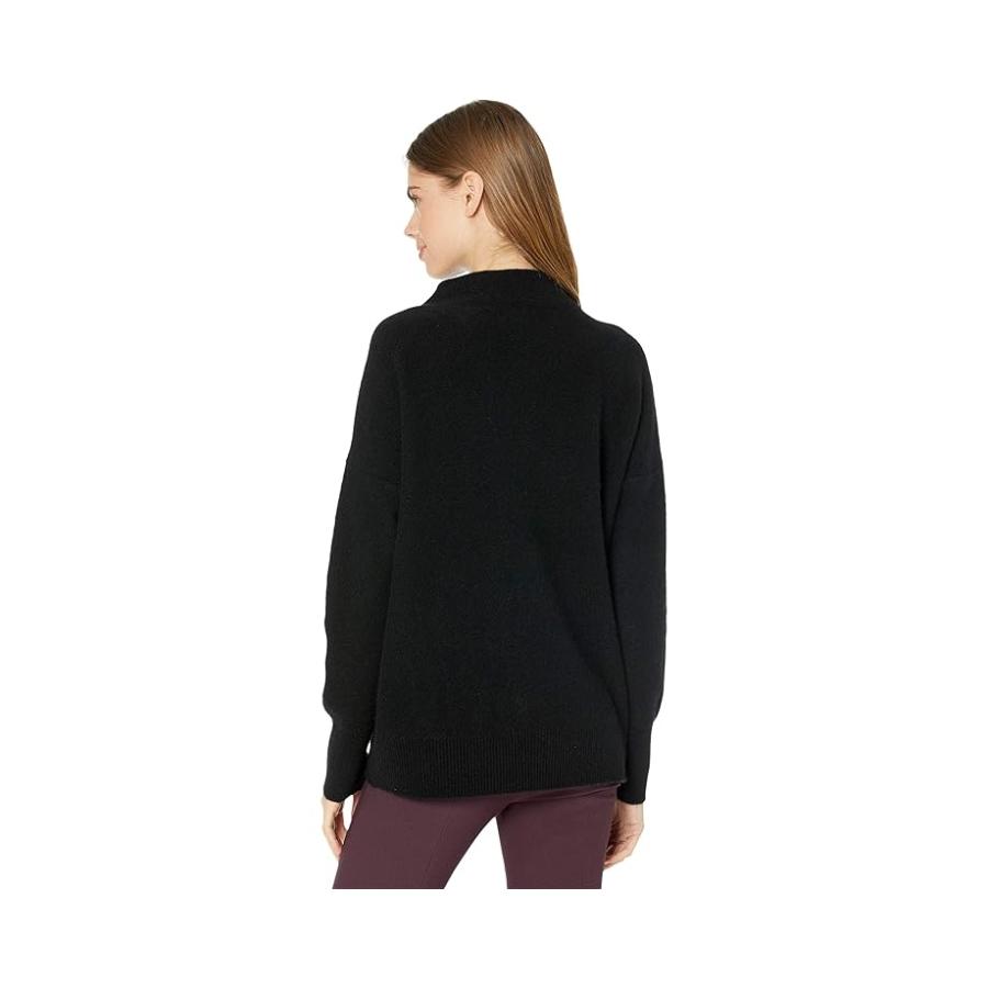 ヴィンス Vince Boiled Funnel Neck Pullover レディース Sweaters Blackの画像