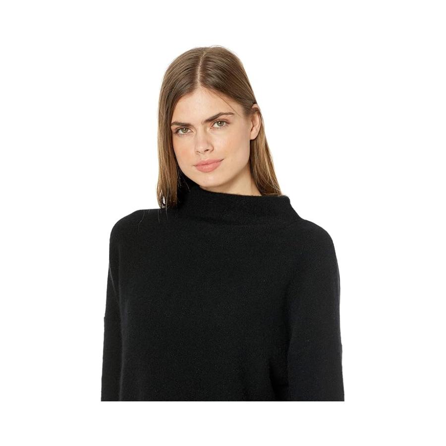 ヴィンス Vince Boiled Funnel Neck Pullover レディース Sweaters Blackの画像
