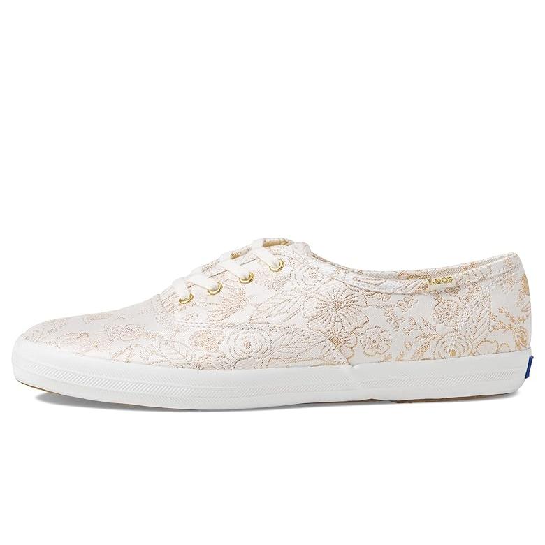 ケッズ Keds Keds x Rifle Paper Champion Jacquard Colette レディース スニーカー Ivory｜orange-orange｜04