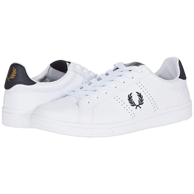 誕生日プレゼント フレッドペリー 21 Leather メンズ スニーカー 靴 シューズ White Navy スニーカー メンズサイズ Uk 8 Us Men S 9 Www Napsa Co Zm