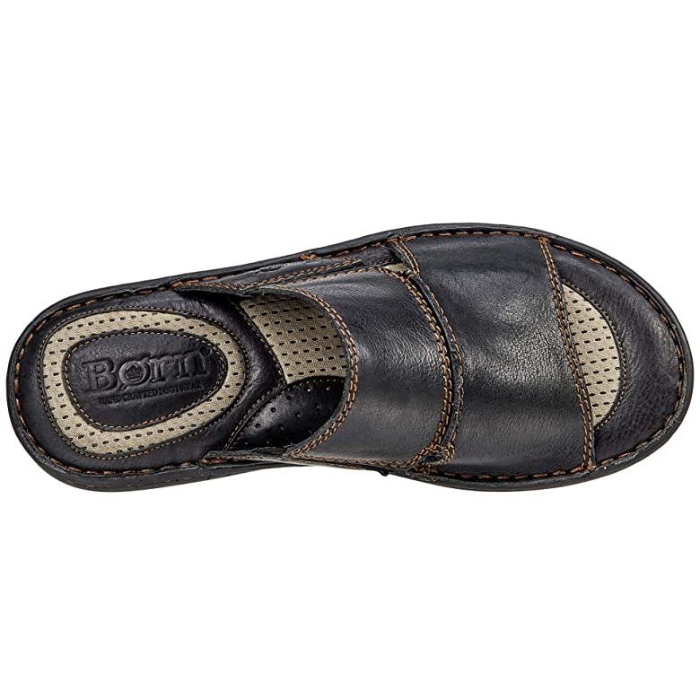 おすすめネット Born Leather Grain Full Black サンダル メンズ Flores その他サンダル メンズサイズ 8 Www Raviwebcoding Com