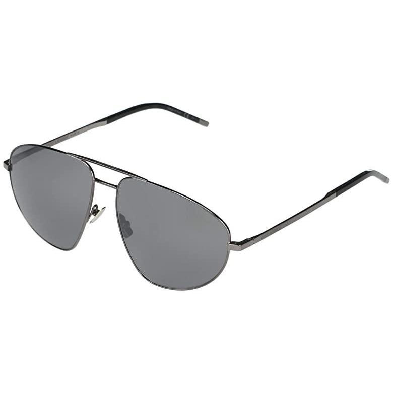 手数料安い Laurent Saint ブランド 人気 新作 日本未発売 海外限定 Sl211 Ruthenium Ruthenium Silver サングラス メンズ 財布 帽子 ファッション小物 Www Affaires Sociales Gouv Cg