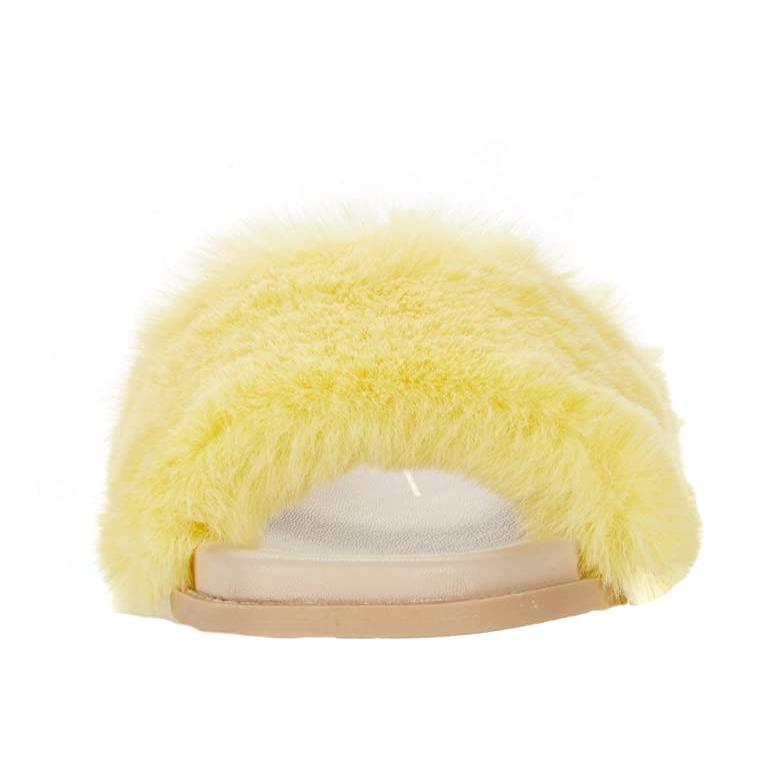 ドルチェ・ヴィータ Dolce Vita Gaia レディース スリッパ Citron Faux Fur｜orange-orange｜06