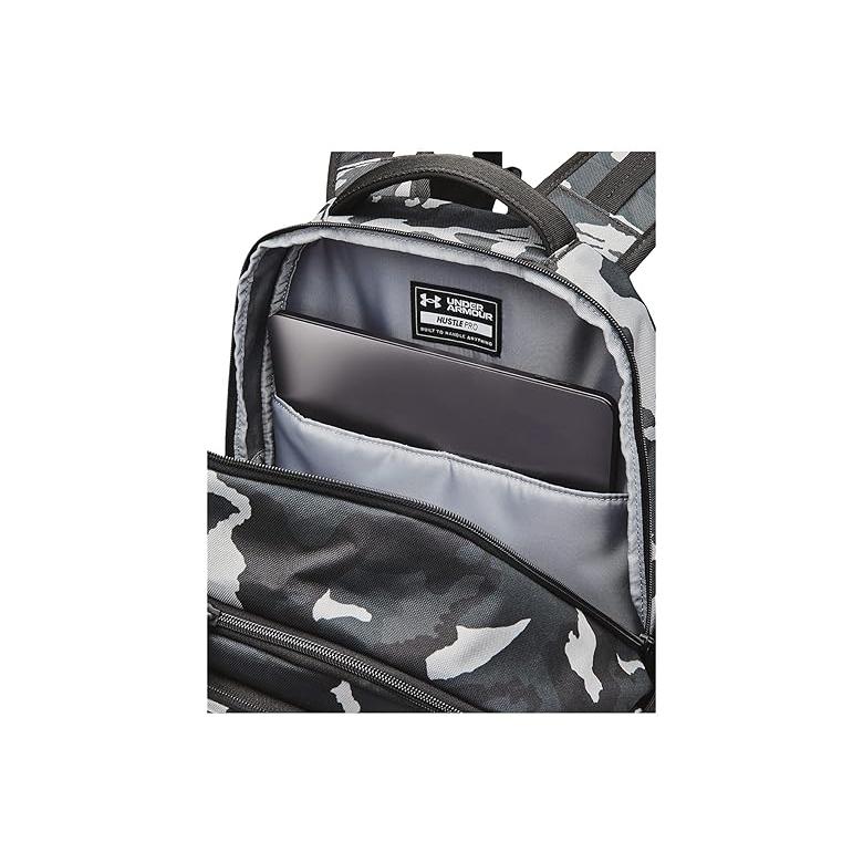 アンダー アーマー Under Armour Hustle Pro Backpack メンズ 鞄 バックパック Black/Metallic Gol_2