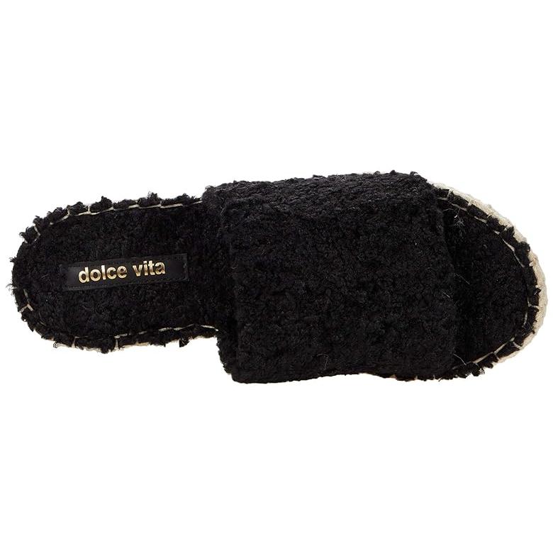 ドルチェ・ヴィータ Dolce Vita Karlee レディース スリッパ Black Plush｜orange-orange｜02