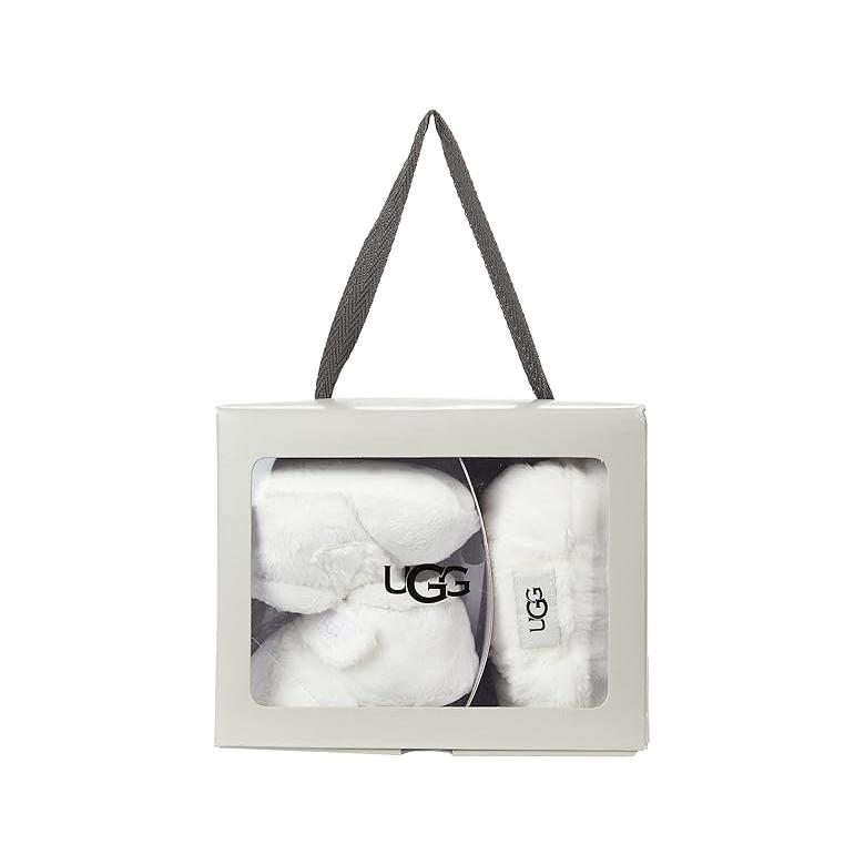アグオーストラリア UGG Kids Bixbee and Beanie (Infant/Toddler) キッズ・ジュニア Hats Blanc Dの画像