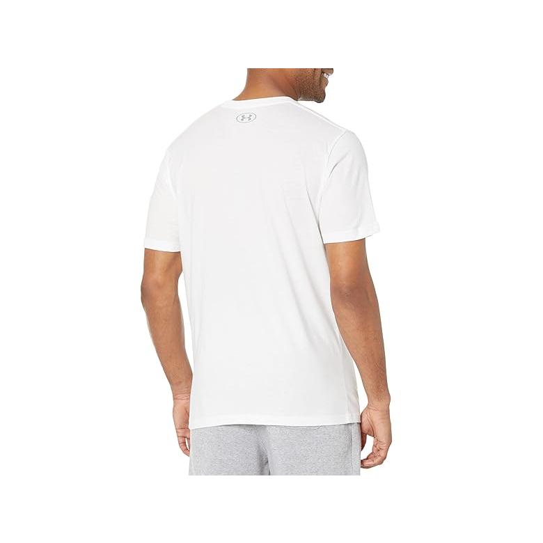 アンダー アーマー Under Armour Men's  New Freedom Logo Tシャツ メンズ トップス White/Steel｜orange-orange｜02