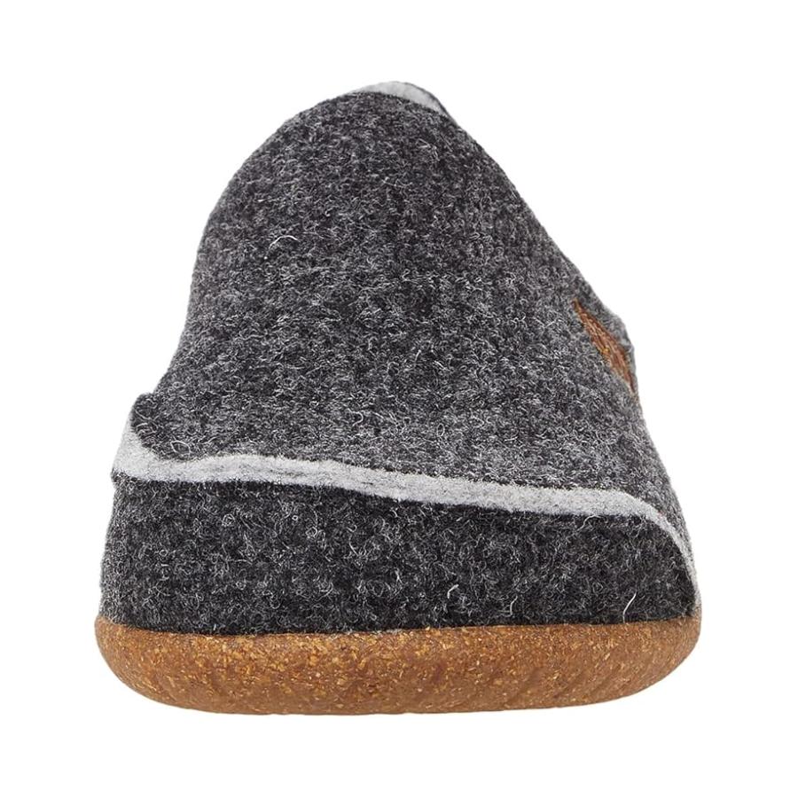 Taos Footwear  Convertawool メンズ スリッパ Charcoalの画像