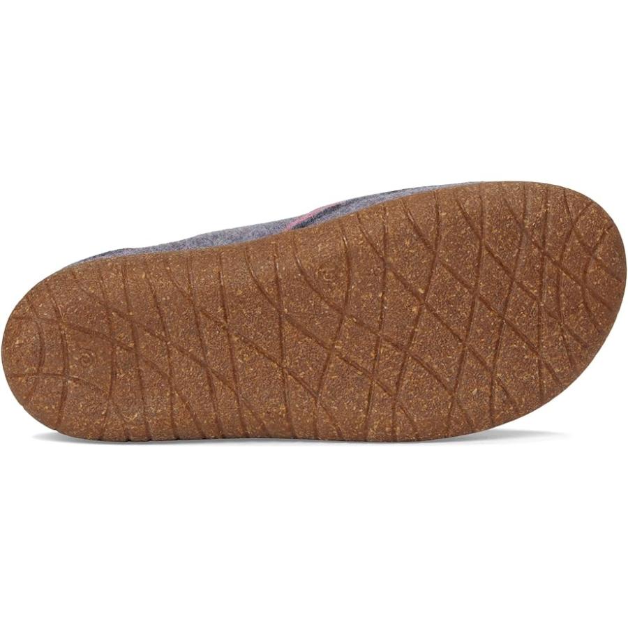 Taos Footwear  Convertawool メンズ スリッパ Grey Roseの画像