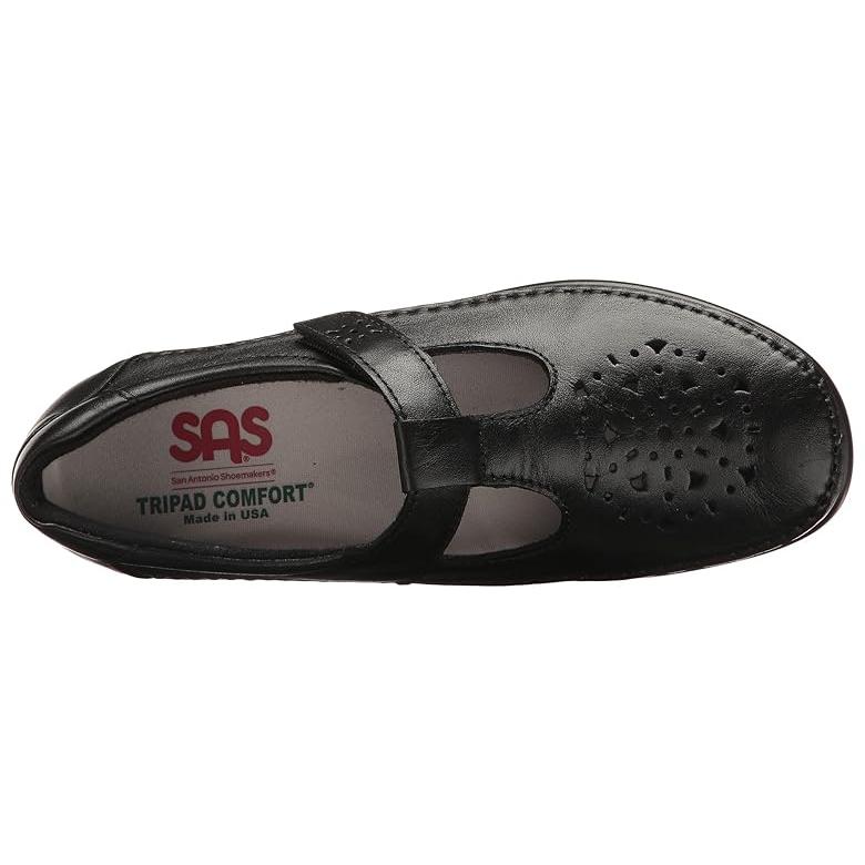 SAS（エスエーエス） SAS Loafers レディース ローファー Black Smooth