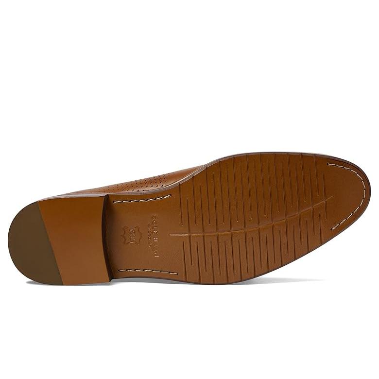 コールハーン Cole Haan Washington グランド Laser Wing Oxford メンズ オックスフォード British Tanの画像