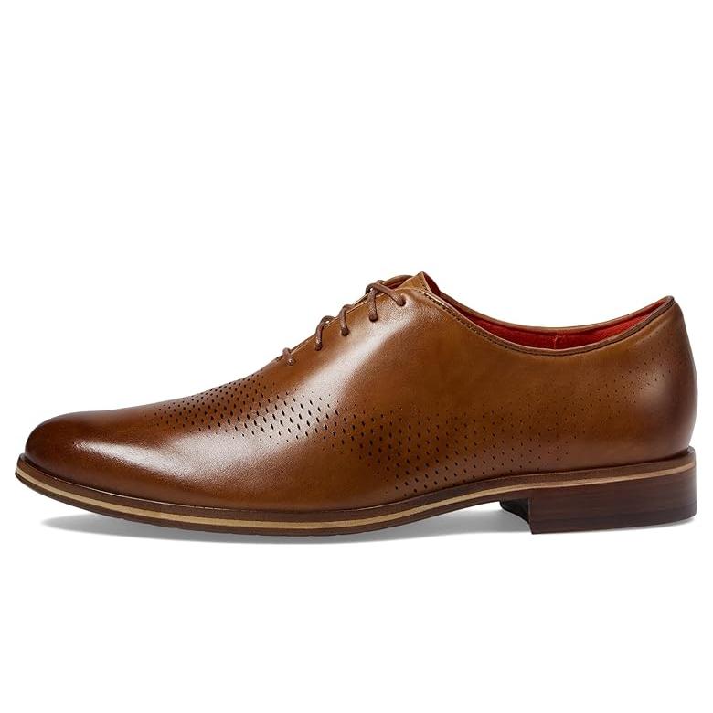 コールハーン Cole Haan Washington グランド Laser Wing Oxford メンズ オックスフォード British Tanの画像